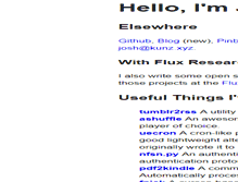 Tablet Screenshot of joshkunz.com